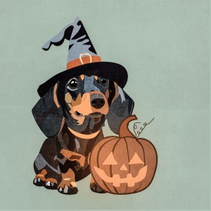 Halloween Dachshund